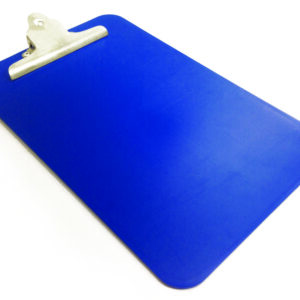 Detectable Blue Plastic Clipboard