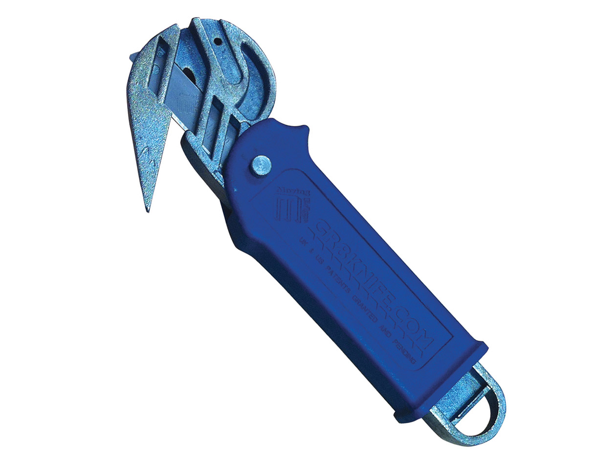 GR8 heavy-duty, metal detectable safety knife