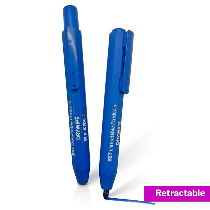 Detectable white board markers